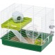 Ferplast Hamster Duo Cage with White Bars and Accessories Ferplast Hamster Duo Cage with White Bars and Accessories