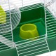 Ferplast Hamster Duo Cage with White Bars and Accessories Ferplast Hamster Duo Cage with White Bars and Accessories