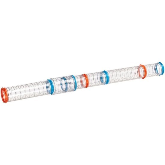 Ferplast Hamster Tube Set, Accessories for Hamster Cage, Total 7 Pieces, Transparent Hamster Tunnel Tube with Ventilation Holes, Includes Accessories, Kit Tube Tunnel, Hamster Toy Ferplast Hamster Tube Set, Accessories for Hamster Cage, Total 7 Pieces, Transparent Hamster Tunnel Tube with Ventilation Holes, Includes Accessories, Kit Tube Tunnel, Hamster Toy