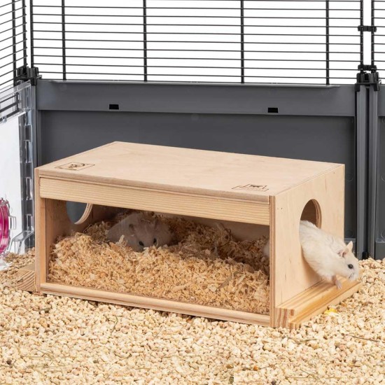 Ferplast Hamsterhaus aus Holz, Mäuse, Hamsterstreu, Hamsterkäfig Ferplast Hamsterhaus aus Holz, Mäuse, Hamsterstreu, Hamsterkäfig