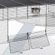 Ferplast Hamsterk Mouse Cage and Cage for Gerbil Glassy 80, Two Tier Accessories Habitat for Small Animals, High and Spacious Base, Safety Hooks on Doors, 78.5 x 57.5 x 44.5 cm Ferplast Hamsterk Mouse Cage and Cage for Gerbil Glassy 80, Two Tier Accessories Habitat for Small Animals, High and Spacious Base, Safety Hooks on Doors, 78.5 x 57.5 x 44.5 cm