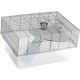 Ferplast Hamsterk Mouse Cage and Cage for Gerbil Glassy 80, Two Tier Accessories Habitat for Small Animals, High and Spacious Base, Safety Hooks on Doors, 78.5 x 57.5 x 44.5 cm Ferplast Hamsterk Mouse Cage and Cage for Gerbil Glassy 80, Two Tier Accessories Habitat for Small Animals, High and Spacious Base, Safety Hooks on Doors, 78.5 x 57.5 x 44.5 cm
