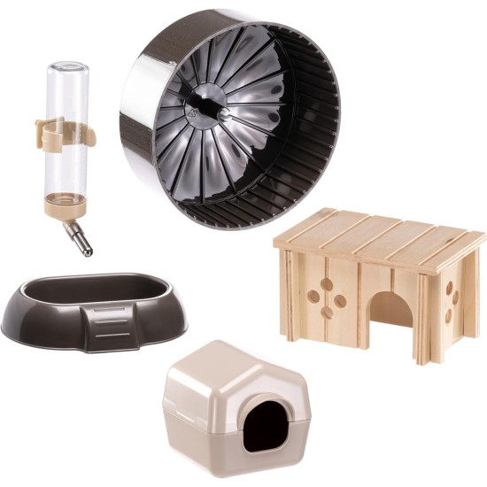 Ferplast Hamsterkäfig DOMSTER, Mauskäfig Hamsterhaus, 3 Ebenen, mit Zubehör, Plattformen Leitern, Lackiertes Metallgitter und FSC-Holz, Transparenter Boden, Hamsterkäfig Holz 120 x 50 x h 66,5 cm Ferplast Hamsterkäfig DOMSTER, Mauskäfig Hamsterhaus, 3 Ebenen, mit Zubehör, Plattformen Leitern, Lackiertes Metallgitter und FSC-Holz, Transparenter Boden, Hamsterkäfig Holz 120 x 50 x h 66,5 cm