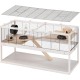 Ferplast Hamsterkäfig DOMSTER, Mauskäfig Hamsterhaus, 3 Ebenen, mit Zubehör, Plattformen Leitern, Lackiertes Metallgitter und FSC-Holz, Transparenter Boden, Hamsterkäfig Holz 120 x 50 x h 66,5 cm Ferplast Hamsterkäfig DOMSTER, Mauskäfig Hamsterhaus, 3 Ebenen, mit Zubehör, Plattformen Leitern, Lackiertes Metallgitter und FSC-Holz, Transparenter Boden, Hamsterkäfig Holz 120 x 50 x h 66,5 cm