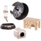 Ferplast Hamsterkäfig DOMSTER, Mauskäfig Hamsterhaus, 3 Ebenen, mit Zubehör, Plattformen Leitern, Lackiertes Metallgitter und FSC-Holz, Transparenter Boden, Hamsterkäfig Holz 120 x 50 x h 66,5 cm Ferplast Hamsterkäfig DOMSTER, Mauskäfig Hamsterhaus, 3 Ebenen, mit Zubehör, Plattformen Leitern, Lackiertes Metallgitter und FSC-Holz, Transparenter Boden, Hamsterkäfig Holz 120 x 50 x h 66,5 cm