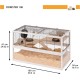 Ferplast Hamsterkäfig DOMSTER, Mauskäfig Hamsterhaus, 3 Ebenen, mit Zubehör, Plattformen Leitern, Lackiertes Metallgitter und FSC-Holz, Transparenter Boden, Hamsterkäfig Holz 120 x 50 x h 66,5 cm Ferplast Hamsterkäfig DOMSTER, Mauskäfig Hamsterhaus, 3 Ebenen, mit Zubehör, Plattformen Leitern, Lackiertes Metallgitter und FSC-Holz, Transparenter Boden, Hamsterkäfig Holz 120 x 50 x h 66,5 cm