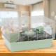 Ferplast Hamsterkäfig, Mäusekäfig MILOS Jumbo, Käfig für Hamster Mäuse, Kunststoffboden Struktur aus recyceltem Eisen, Einfache Wartung, Modulares Käfigsystem, Inklusive Zubehör, 69,5 x 46 x h 41 cm