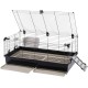 Ferplast Kaninchenkäfig TOMMY 100, Meerschweinchenkäfig, Kaninchen, Kleintiere, Kaninchenstall Indoor mit Gitter und Tränke, 99,5 x 53 x H 48 cm, Dach zum Öffnen, aus Lackiertem Metall und Kunststoff Ferplast Kaninchenkäfig TOMMY 100, Meerschweinchenkäfig, Kaninchen, Kleintiere, Kaninchenstall Indoor mit Gitter und Tränke, 99,5 x 53 x H 48 cm, Dach zum Öffnen, aus Lackiertem Metall und Kunststoff