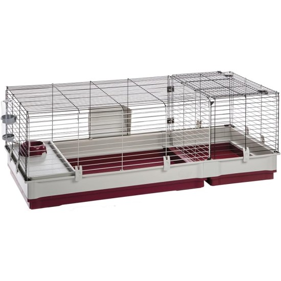 Ferplast Krolik 140 Rabbit Cage, 55.91 x 23.62 19.62 x 19.68
