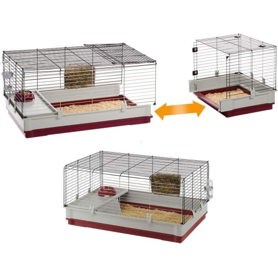 Ferplast Krolik 140 Rabbit Cage, 55.91 x 23.62 19.62 x 19.68 Ferplast Krolik 140 Rabbit Cage, 55.91 x 23.62 19.62 x 19.68