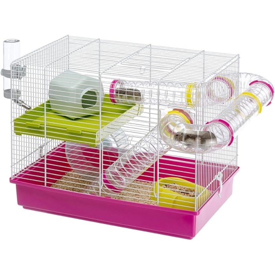 Ferplast Laura Small Animal Cage, 46 x 29.5 x 37.5 cm, White Ferplast Laura Small Animal Cage, 46 x 29.5 x 37.5 cm, White