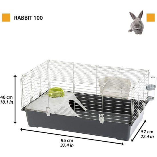 Ferplast Rabbit 100 Indoor Cage Ferplast Rabbit 100 Indoor Cage