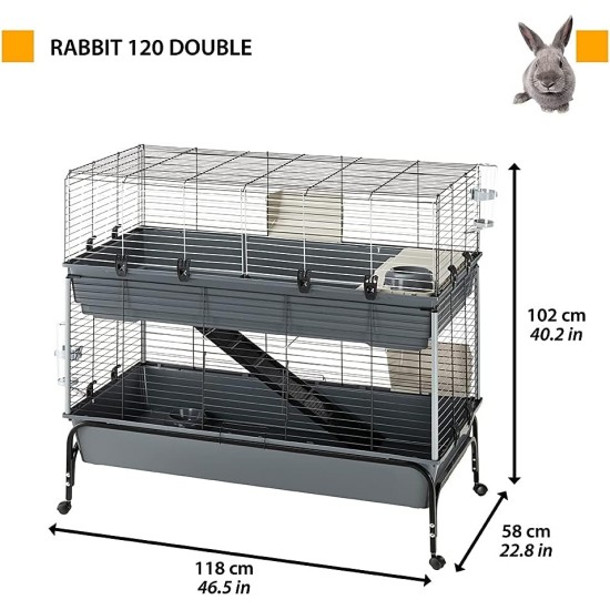 Ferplast Rabbit 100 Indoor Cage Ferplast Rabbit 100 Indoor Cage