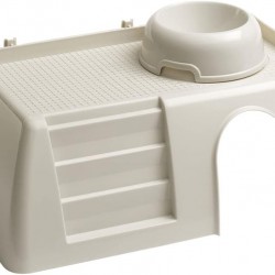 Ferplast Rabbit Cage Accessories: Madriguera Pub Deluxe, Ferplast Kafes, Grey, L 22 x W 15 x H 40 cm, Durable, Indoor, 1 Level, Wooden Pub Ferplast Rabbit Cage Accessories: Madriguera Pub Deluxe, Ferplast Kafes, Grey, L 22 x W 15 x H 40 cm, Durable, Indoor, 1 Level, Wooden Pub