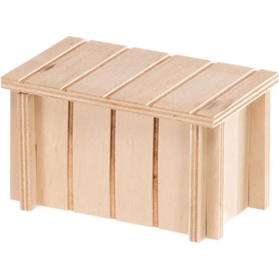 Ferplast Sin 4641 Wooden House For Rodents 12.5x7.5x7cm Ferplast Sin 4641 Wooden House For Rodents 12.5x7.5x7cm