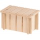 Ferplast Sin 4641 Wooden House For Rodents 12.5x7.5x7cm Ferplast Sin 4641 Wooden House For Rodents 12.5x7.5x7cm
