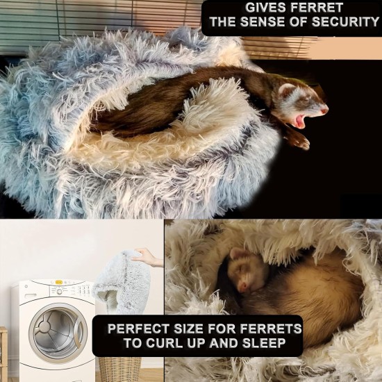 Ferret Bed Cave & Hideouts Ferret Hideaway Accessories for Cage, Ferret, Beds and Hideouts (Grey) Ferret Bed Cave & Hideouts Ferret Hideaway Accessories for Cage, Ferret, Beds and Hideouts (Grey)
