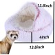 Ferret Bed Cave & Hideouts Ferret Hideaway Accessories for Cage, Ferret, Beds and Hideouts (Grey) Ferret Bed Cave & Hideouts Ferret Hideaway Accessories for Cage, Ferret, Beds and Hideouts (Grey)