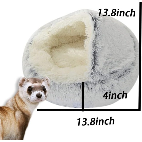 Ferret Bed Cave & Hideouts Ferret Hideaway Accessories for Cage, Ferret, Beds and Hideouts (Grey) Ferret Bed Cave & Hideouts Ferret Hideaway Accessories for Cage, Ferret, Beds and Hideouts (Grey)