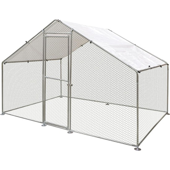 Flamingo Doerak Outdoor Enclosure - Silver, 200 x 300 x 200 cm, Sturdy, Safe & Easy to Assemble Flamingo Doerak Outdoor Enclosure - Silver, 200 x 300 x 200 cm, Sturdy, Safe & Easy to Assemble