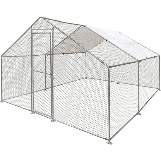 Flamingo Doerak Outdoor Enclosure - Silver, 200 x 300 x 200 cm, Sturdy, Safe & Easy to Assemble Flamingo Doerak Outdoor Enclosure - Silver, 200 x 300 x 200 cm, Sturdy, Safe & Easy to Assemble