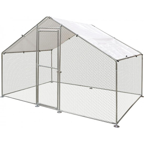 Flamingo Doerak Outdoor Enclosure - Silver, 200 x 300 x 200 cm, Sturdy, Safe & Easy to Assemble Flamingo Doerak Outdoor Enclosure - Silver, 200 x 300 x 200 cm, Sturdy, Safe & Easy to Assemble