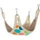 Flamingo Fizi Hammock Multi-Coloured 27 x 27 x 0.5 cm Flamingo Fizi Hammock Multi-Coloured 27 x 27 x 0.5 cm