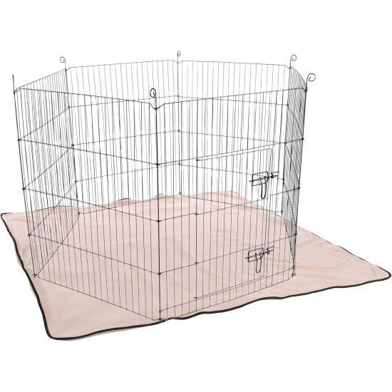 Flamingo Riley Rodent Blanket Taupe - 125 x 125 cm, Soft and Cuddly Blanket for Rabbits, Guinea Pigs, Chinchillas and Other Small Animals Flamingo Riley Rodent Blanket Taupe - 125 x 125 cm, Soft and Cuddly Blanket for Rabbits, Guinea Pigs, Chinchillas and Other Small Animals