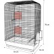 Flamingo Rodent Case Ecco Large 29 x 23 x 18 cm Flamingo Rodent Case Ecco Large 29 x 23 x 18 cm