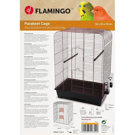 Flamingo Rodent Case Ecco Large 29 x 23 x 18 cm Flamingo Rodent Case Ecco Large 29 x 23 x 18 cm