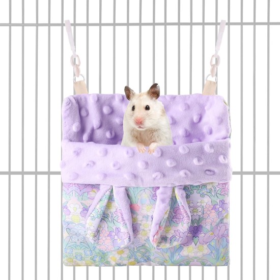Fnaobai Sugar Gliders Sleeping Bag Hamster Velvet Hammocks Bed Carrier with Strap Squirrel Marmots Guinea Pig Warm Swing Carry Bag Cage Accessories for Small Animals (Pink) Fnaobai Sugar Gliders Sleeping Bag Hamster Velvet Hammocks Bed Carrier with Strap Squirrel Marmots Guinea Pig Warm Swing Carry Bag Cage Accessories for Small Animals (Pink)