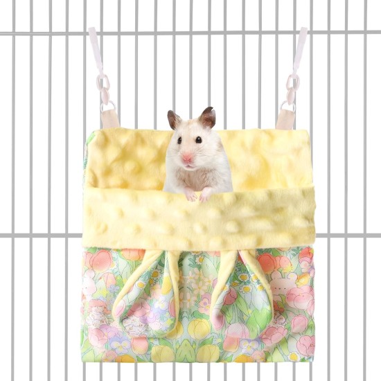 Fnaobai Sugar Gliders Sleeping Bag Hamster Velvet Hammocks Bed Carrier with Strap Squirrel Marmots Guinea Pig Warm Swing Carry Bag Cage Accessories for Small Animals (Pink) Fnaobai Sugar Gliders Sleeping Bag Hamster Velvet Hammocks Bed Carrier with Strap Squirrel Marmots Guinea Pig Warm Swing Carry Bag Cage Accessories for Small Animals (Pink)