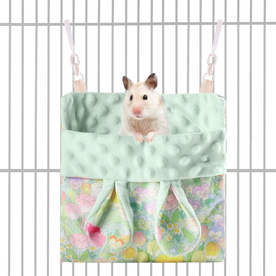 Fnaobai Sugar Gliders Sleeping Bag Hamster Velvet Hammocks Bed Carrier with Strap Squirrel Marmots Guinea Pig Warm Swing Carry Bag Cage Accessories for Small Animals (Pink) Fnaobai Sugar Gliders Sleeping Bag Hamster Velvet Hammocks Bed Carrier with Strap Squirrel Marmots Guinea Pig Warm Swing Carry Bag Cage Accessories for Small Animals (Pink)