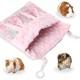 Fnaobai Sugar Gliders Sleeping Bag Hamster Velvet Hammocks Bed Carrier with Strap Squirrel Marmots Guinea Pig Warm Swing Carry Bag Cage Accessories for Small Animals (Pink) Fnaobai Sugar Gliders Sleeping Bag Hamster Velvet Hammocks Bed Carrier with Strap Squirrel Marmots Guinea Pig Warm Swing Carry Bag Cage Accessories for Small Animals (Pink)
