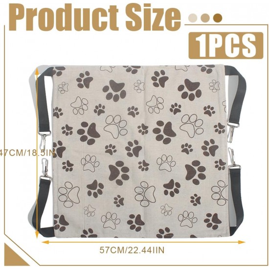 GXGM 1 x Cat Hammock, Canvas Cat Hammock, Hanging Cat Hammock, Pet Cage Hammock, Soft and Breathable, Suitable for Cats, Dogs, Rabbits, Hamsters etc. 50 x 40 cm GXGM 1 x Cat Hammock, Canvas Cat Hammock, Hanging Cat Hammock, Pet Cage Hammock, Soft and Breathable, Suitable for Cats, Dogs, Rabbits, Hamsters etc. 50 x 40 cm