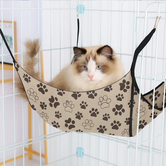 GXGM 1 x Cat Hammock, Canvas Cat Hammock, Hanging Cat Hammock, Pet Cage Hammock, Soft and Breathable, Suitable for Cats, Dogs, Rabbits, Hamsters etc. 50 x 40 cm GXGM 1 x Cat Hammock, Canvas Cat Hammock, Hanging Cat Hammock, Pet Cage Hammock, Soft and Breathable, Suitable for Cats, Dogs, Rabbits, Hamsters etc. 50 x 40 cm