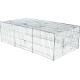Galvanised Rabbit / Guines Pig Enclosure with Roof 144x116x58cm Galvanised Rabbit / Guines Pig Enclosure with Roof 144x116x58cm