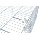 Galvanised Rabbit / Guines Pig Enclosure with Roof 144x116x58cm Galvanised Rabbit / Guines Pig Enclosure with Roof 144x116x58cm