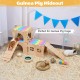 Guinea Pig Hideout Guinea Pig House with Stairs and Mats Extra Large Guinea Pig Castle Removable Hiding Place for Small Animals Wooden Guinea Pig Habitats with Multiple Doors and Guinea Pig Hideout Guinea Pig House with Stairs and Mats Extra Large Guinea Pig Castle Removable Hiding Place for Small Animals Wooden Guinea Pig Habitats with Multiple Doors and