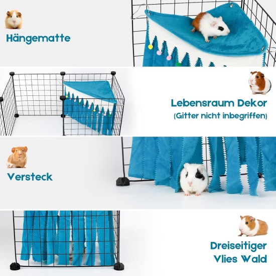 Guinea Pig Hideout, Square Top Hideout for Guinea Pigs, 4-Sided Small Animal Hiding Hide for Guinea Pigs, Rabbits, Chinchilla, Ferrets, Without Metal Fences. (Pink) Guinea Pig Hideout, Square Top Hideout for Guinea Pigs, 4-Sided Small Animal Hiding Hide for Guinea Pigs, Rabbits, Chinchilla, Ferrets, Without Metal Fences. (Pink)