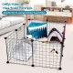 Guinea Pig Hideout, Square Top Hideout for Guinea Pigs, 4-Sided Small Animal Hiding Hide for Guinea Pigs, Rabbits, Chinchilla, Ferrets, Without Metal Fences. (Pink) Guinea Pig Hideout, Square Top Hideout for Guinea Pigs, 4-Sided Small Animal Hiding Hide for Guinea Pigs, Rabbits, Chinchilla, Ferrets, Without Metal Fences. (Pink)