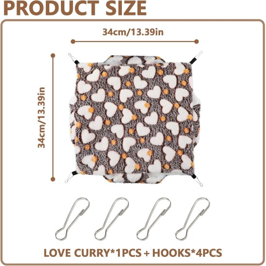 Hamster Accessories, Guinea Pig Accessories, Guinea Pig Toy, Ferret Hammock, Rabbit Chinchilla Hammock, Plush Hammock for Squirrels, Chinchillas, Rabbits Hamster Accessories, Guinea Pig Accessories, Guinea Pig Toy, Ferret Hammock, Rabbit Chinchilla Hammock, Plush Hammock for Squirrels, Chinchillas, Rabbits
