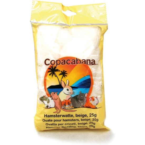 Hamster Cotton 25 g - Nesting Material for Rodents Made of Cotton Hamster Cotton 25 g - Nesting Material for Rodents Made of Cotton