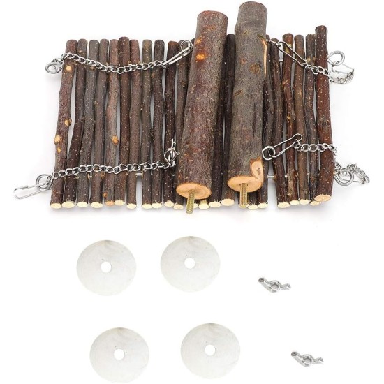 Hamster Wooden Swing Wooden Hamster Hammock Hanging Small Animals Cage Swing for Rabbit Hamster Mouse Accessories, Default, Modern Hamster Wooden Swing Wooden Hamster Hammock Hanging Small Animals Cage Swing for Rabbit Hamster Mouse Accessories, Default, Modern
