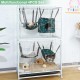 Hedgeink Frettchen Hängematten 4er Set – Waschbare Kuschelhöhle & Hängematte für Ratten, Meerschweinchen, Chinchilla – Kleintier Zubehör für Käfig, Nest, Tunnel & Schlafplatz Hedgeink Frettchen Hängematten 4er Set – Waschbare Kuschelhöhle & Hängematte für Ratten, Meerschweinchen, Chinchilla – Kleintier Zubehör für Käfig, Nest, Tunnel & Schlafplatz