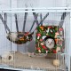 Hedgeink Frettchen Hängematten 4er Set – Waschbare Kuschelhöhle & Hängematte für Ratten, Meerschweinchen, Chinchilla – Kleintier Zubehör für Käfig, Nest, Tunnel & Schlafplatz Hedgeink Frettchen Hängematten 4er Set – Waschbare Kuschelhöhle & Hängematte für Ratten, Meerschweinchen, Chinchilla – Kleintier Zubehör für Käfig, Nest, Tunnel & Schlafplatz