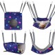 Hedgeink Frettchen Hängematten 4er Set – Waschbare Kuschelhöhle & Hängematte für Ratten, Meerschweinchen, Chinchilla – Kleintier Zubehör für Käfig, Nest, Tunnel & Schlafplatz Hedgeink Frettchen Hängematten 4er Set – Waschbare Kuschelhöhle & Hängematte für Ratten, Meerschweinchen, Chinchilla – Kleintier Zubehör für Käfig, Nest, Tunnel & Schlafplatz