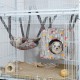 Hedgeink Frettchen Hängematten 4er Set – Waschbare Kuschelhöhle & Hängematte für Ratten, Meerschweinchen, Chinchilla – Kleintier Zubehör für Käfig, Nest, Tunnel & Schlafplatz Hedgeink Frettchen Hängematten 4er Set – Waschbare Kuschelhöhle & Hängematte für Ratten, Meerschweinchen, Chinchilla – Kleintier Zubehör für Käfig, Nest, Tunnel & Schlafplatz