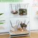 Hedgeink Frettchen Hängematten 4er Set – Waschbare Kuschelhöhle & Hängematte für Ratten, Meerschweinchen, Chinchilla – Kleintier Zubehör für Käfig, Nest, Tunnel & Schlafplatz Hedgeink Frettchen Hängematten 4er Set – Waschbare Kuschelhöhle & Hängematte für Ratten, Meerschweinchen, Chinchilla – Kleintier Zubehör für Käfig, Nest, Tunnel & Schlafplatz