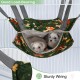 Hedgeink Frettchen Hängematten 4er Set – Waschbare Kuschelhöhle & Hängematte für Ratten, Meerschweinchen, Chinchilla – Kleintier Zubehör für Käfig, Nest, Tunnel & Schlafplatz Hedgeink Frettchen Hängematten 4er Set – Waschbare Kuschelhöhle & Hängematte für Ratten, Meerschweinchen, Chinchilla – Kleintier Zubehör für Käfig, Nest, Tunnel & Schlafplatz